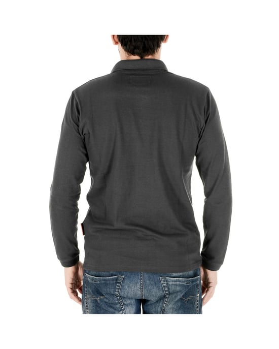 Andrew Charles By Andy Hilfiger Mens Polo ALABAMA DARK GREY