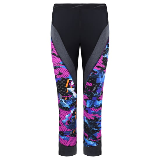 Speedo Stretch Waist H20 Black Womens Active Stormza Inject Leggings 8 11390C162