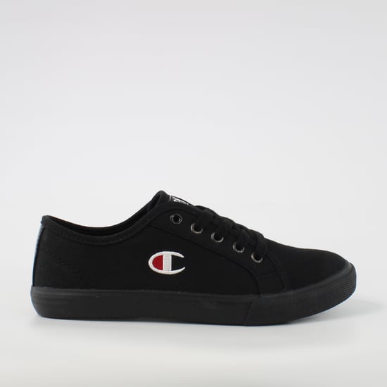 Champion Huntington Kids Black Plimsolls