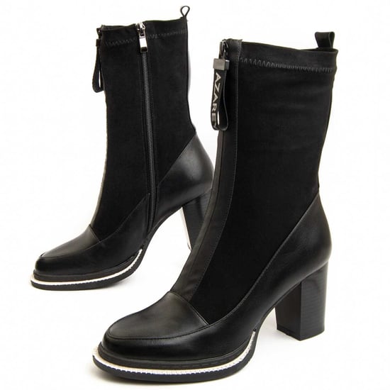Montevita Heel Ankle Boot Mila2 In Black