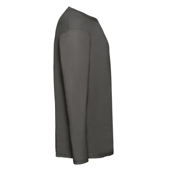 Fruit of the Loom Heren Valueweight Heather T-shirt met lange mouwen (Licht Grafiet) - Image 3