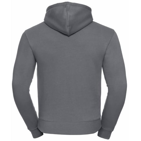 Russell Heren Authentieke Hooded Sweatshirt / Hoodie (Konvooi Grijs) - Image 2