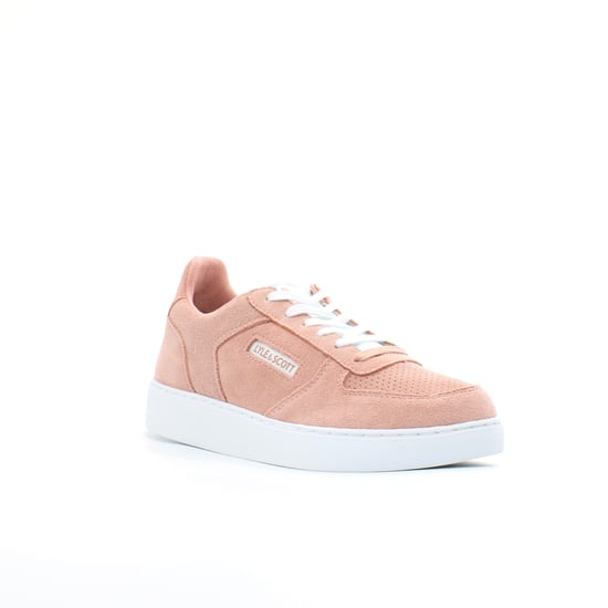 Lyle & Scott McMahon II roze suède leren veterschoenen voor heren FW1200 Z873 - Image 2