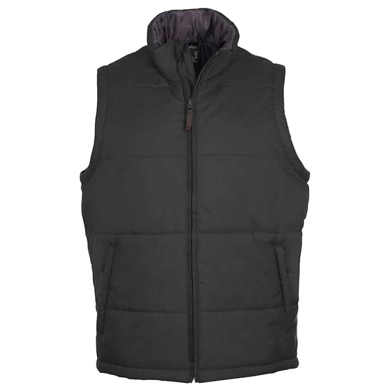 SOLS Unisex Warm Gilet voor volwassenen (Houtskool Grijs Effen) - Image 1