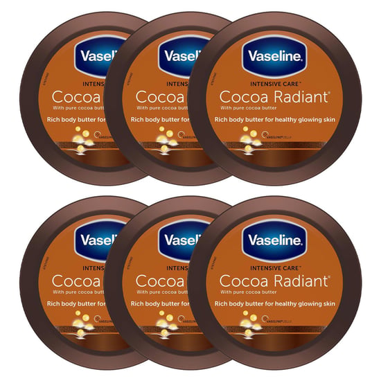 Vaseline Jelly Cocoa Radiant Moisture Body Butter 250ml, 6Pk