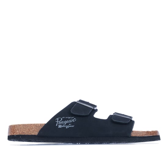 Men's Original Penguin Port Buckle Sandal in Black - Image 1