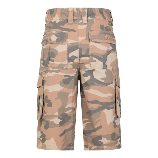 Mountain Warehouse Heren Camo Cargo Shorts (Bruin) - Image 2