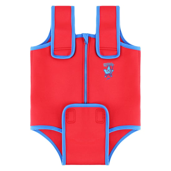 Speedo Sea Squad Rood/Blauw Neopreen zwempak voor kinderen - Image 1