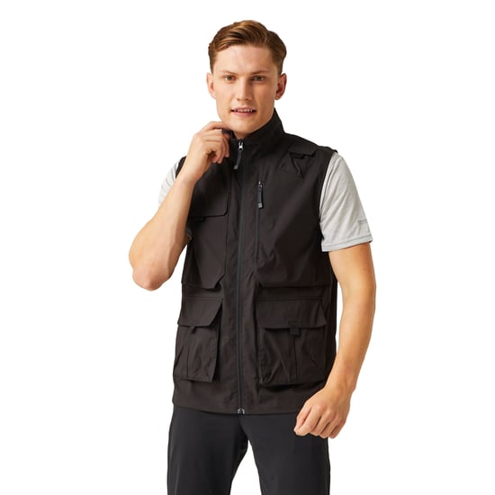 Regatta Mens Travel Light Packaway Gilet (Black)