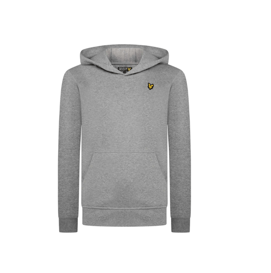 Lyle & Scott kinderhoodie in grijs - Image 1