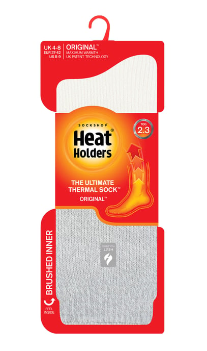 Heat Holders Dames Dikke Warme Thermische Sokken - Ivory Silver (Catania) - Image 2