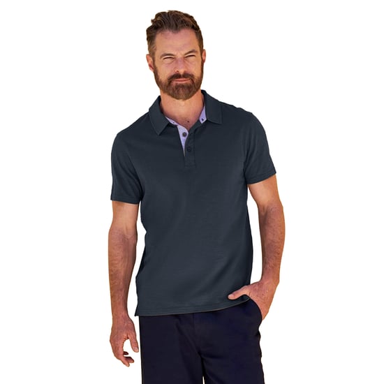 Mountain Warehouse Heren Hasst II Biologisch Poloshirt (Marine) - Image 3