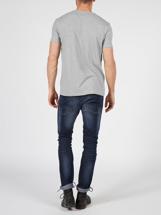 Petrol Industries - 2-pack Basic T-shirt V-Neck Men - Light Grey Melee