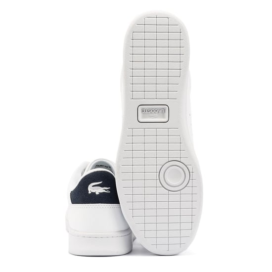 Lacoste Carnaby Leder Heren Wit Sportschoenen - Image 4