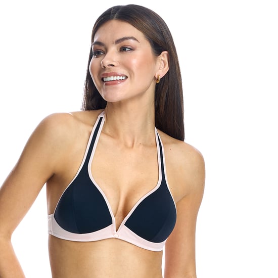 Women's wireless halter bikini bra W240805