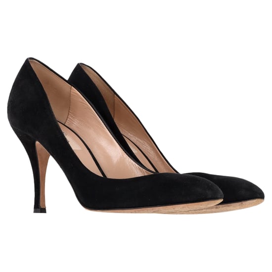 Valentino Garavani Studded Pumps in Black Suede - Image 4