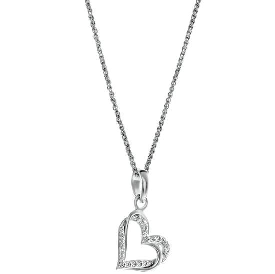 Orphelia 'Cecilia' Dames 925 Sterling Zilveren Hanger met Ketting - Zilver ZH-7584 - Image 3
