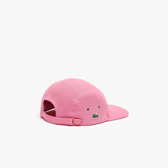 Accessories Lacoste Piqué Jockey Cap in Pink