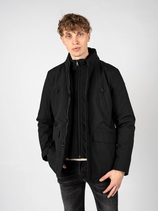 Geox jas Tevere Mannen zwart - Image 3