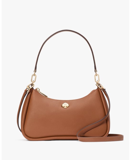 Kayla Pebbled Leather Small Convertible Shoulder Bag - Image 1