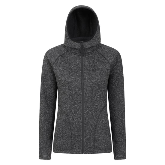 Mountain Warehouse Dames/dames Nevis Full Zip Hoodie (Zwart) - Image 1