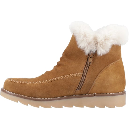 Hush Puppies Moira Suède Dameslaarzen Tan - Image 4