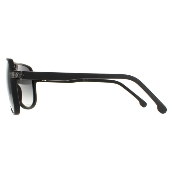 Carrera Aviator Unisex Matte Black Grey Gradient Polarized  1045/S