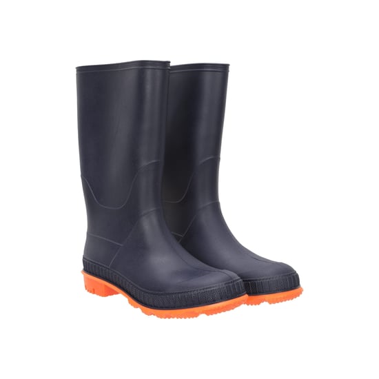 Mountain Warehouse Kinder/Kinder effen Wellington Laarzen (Gebrande sinaasappel) - Image 1
