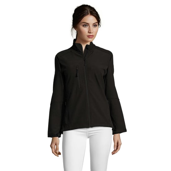 SOLS Dames/Dames Roxy Soft Shell Jas (Zwart) - Image 1