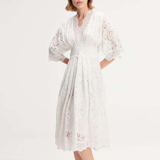 Kimono Sleeves Lace Dress