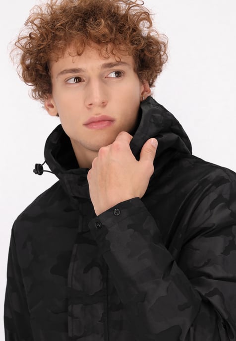 Mo Anorak Heren Grijze camouflage - Image 5