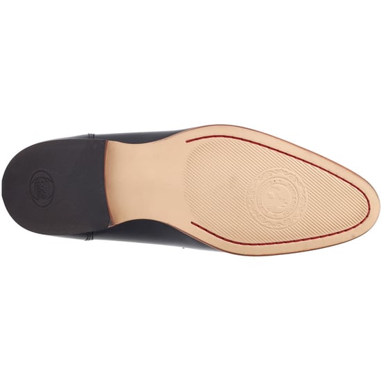 Base London Russo Leren Herenpantoffels Zwart - Image 3