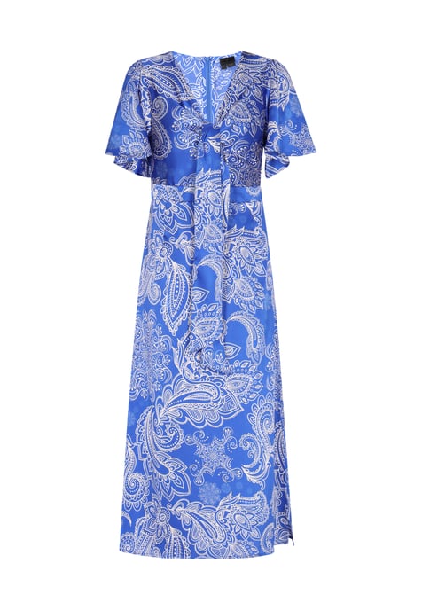 Dreimaster Jurk Dames wit lila - Image 1
