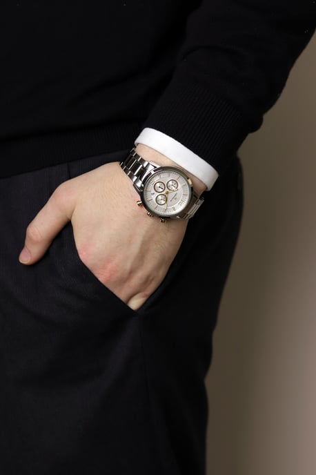 Orphelia Tempo herenhorloge Zilverkleurig OR82808 - Image 4