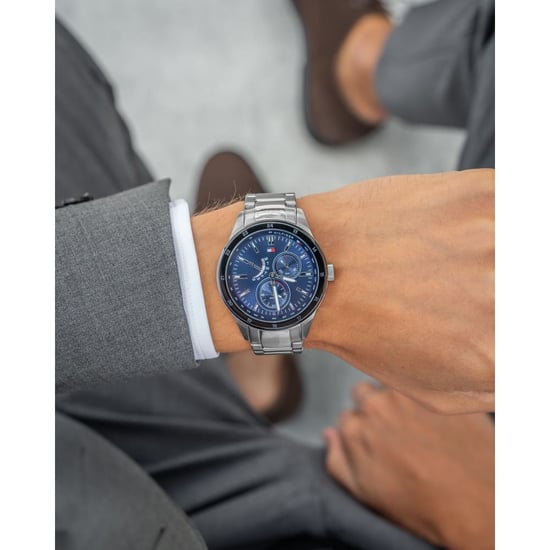 Tommy Hilfiger Austin Heren Zilveren Horloge 1791640 - Image 3
