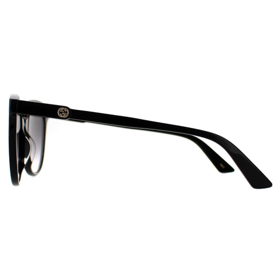 Gucci Round Womens Black Grey Gradient GG0488S