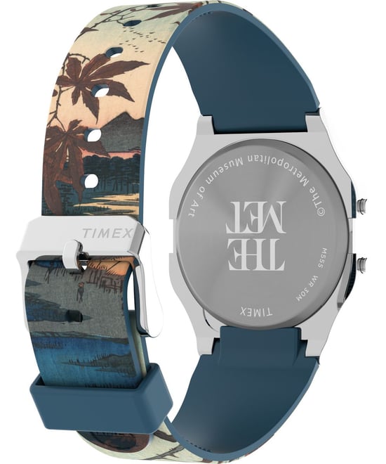 Timex The Met X Hiroshige Unisex Horloge Multi TW2W25300 - Image 2