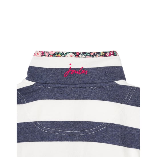 Joules Girls Saunton Funnel Neck Printed Sweatshirt