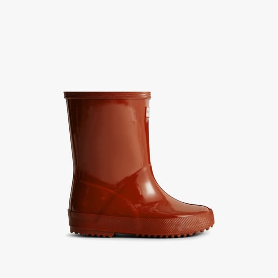 Hunter Kids First Gloss Rubberen Militaire Rode Regenlaarzen - Image 1