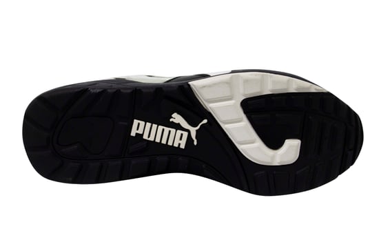 Puma Mens Trinomic XS5000 X Miitaly White Leather Lace Up Trainers 357262 01