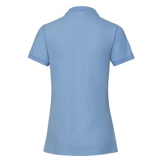 Russell Dames/Dames Stretch Fitted Poloshirt (Sky) - Image 2