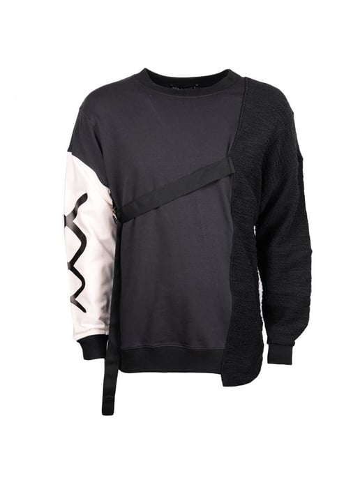 Nicolo Tonetto blouse Lien Mannen zwart - Image 1