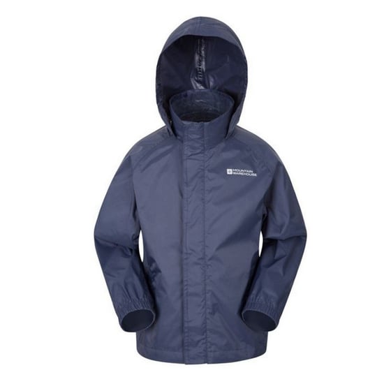 Mountain Warehouse Pakka Waterdichte Jas voor kinderen/Kinderen (Donkerblauw) - Image 1