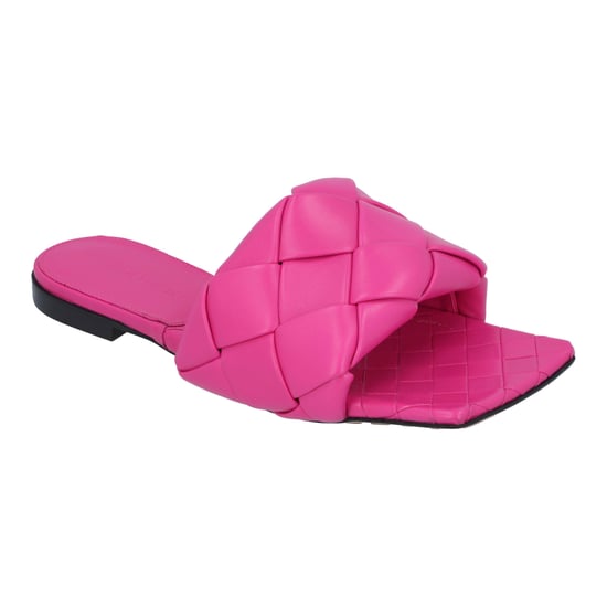 Bottega Veneta Lido Platte Sandalen roze - Image 2
