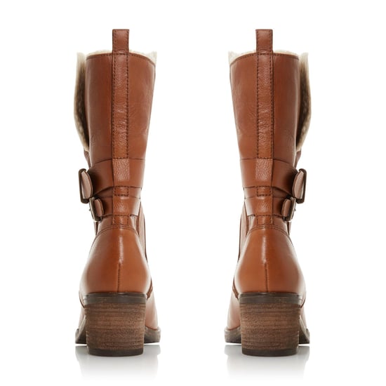 Dune Ladies ROKOKO Borg Collar Calf Boots
