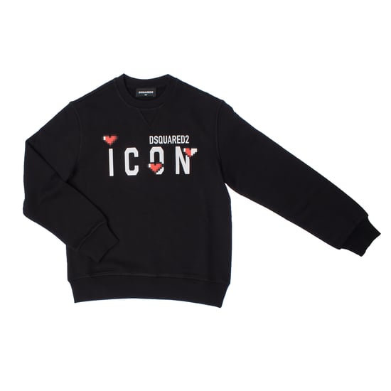 Icon DQ2033D0-09BDQ Girl's Crew Neck Sweatshirt