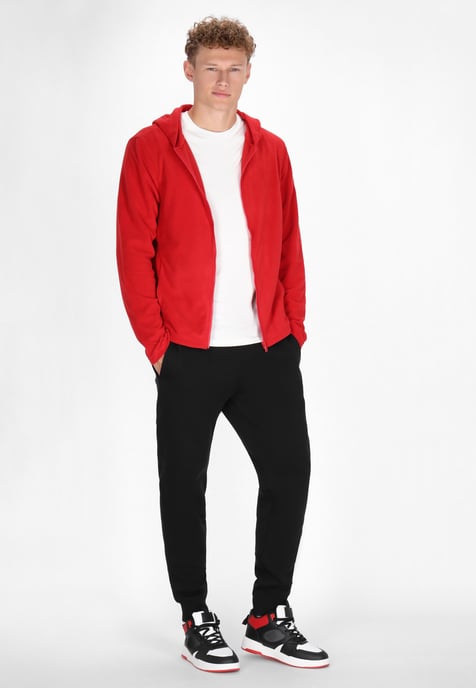 Mo Fleece jas Heren rood - Image 2