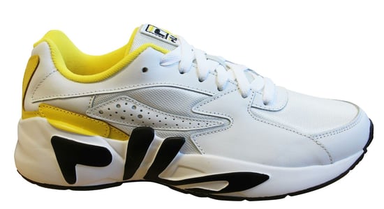 Fila Mindblower Mens White/Yellow Trainers