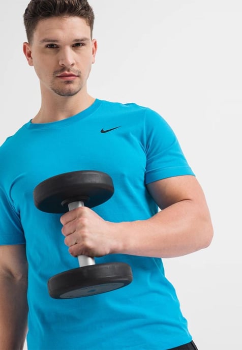Nike Dri-FIT T-shirt in blauw - Image 5