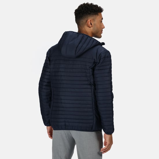 Regatta Mens Honestly Made Padded Jacket (Navy)